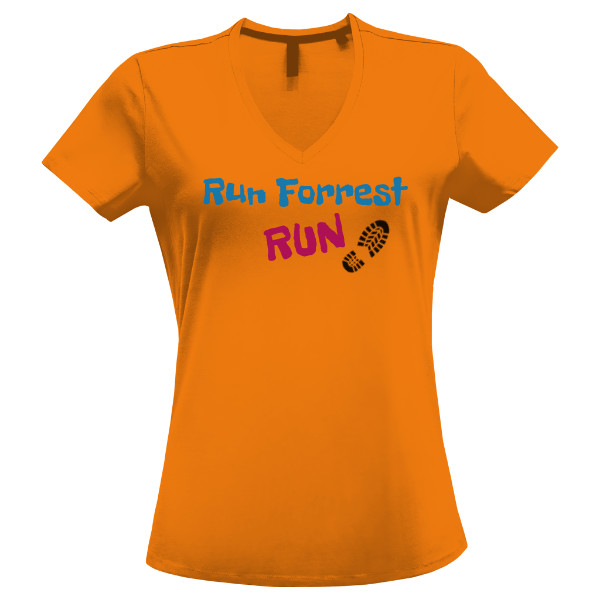 Triko Run Forrest orange